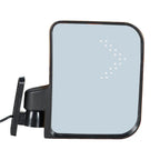 Golf Cart Side Mirrors W/ Led Arrow Turn Signal For EZGO Club Car YAMAHA