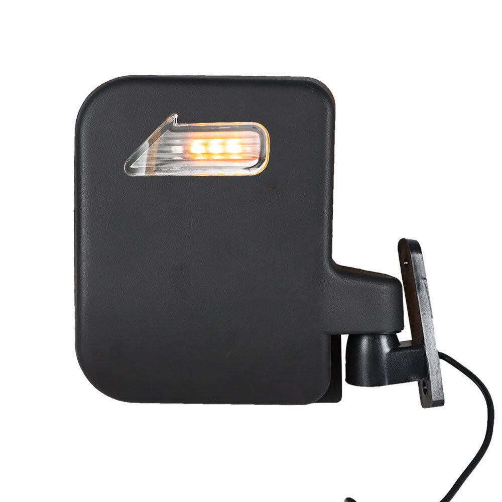 Golf Cart Side Mirrors W/ Led Arrow Turn Signal For EZGO Club Car YAMAHA
