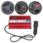 48 Volt 12Amp "Barrel" 2 Pin Style Plug Charger Fit For Yamaha G19-G22 Golf Cart
