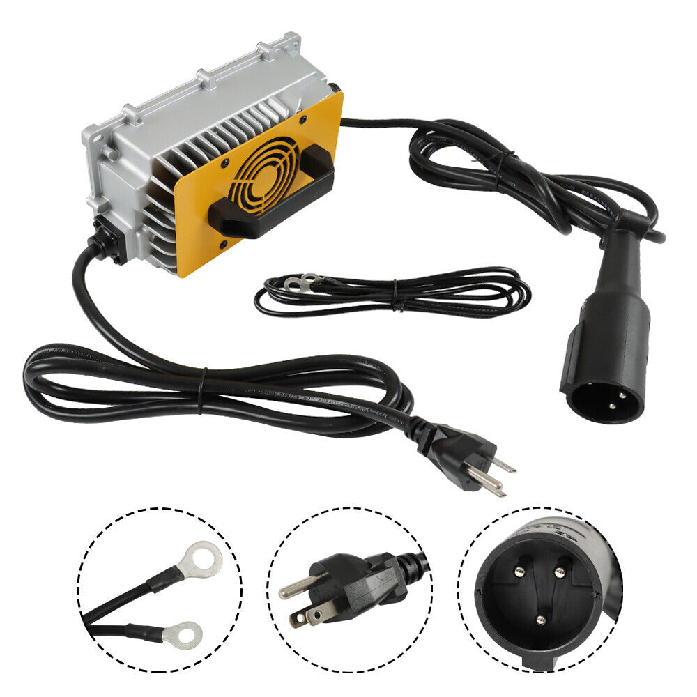 58.4Volt 18Amps Lithium Battery Charger Set For Club Car DS Precedent Golf Carts