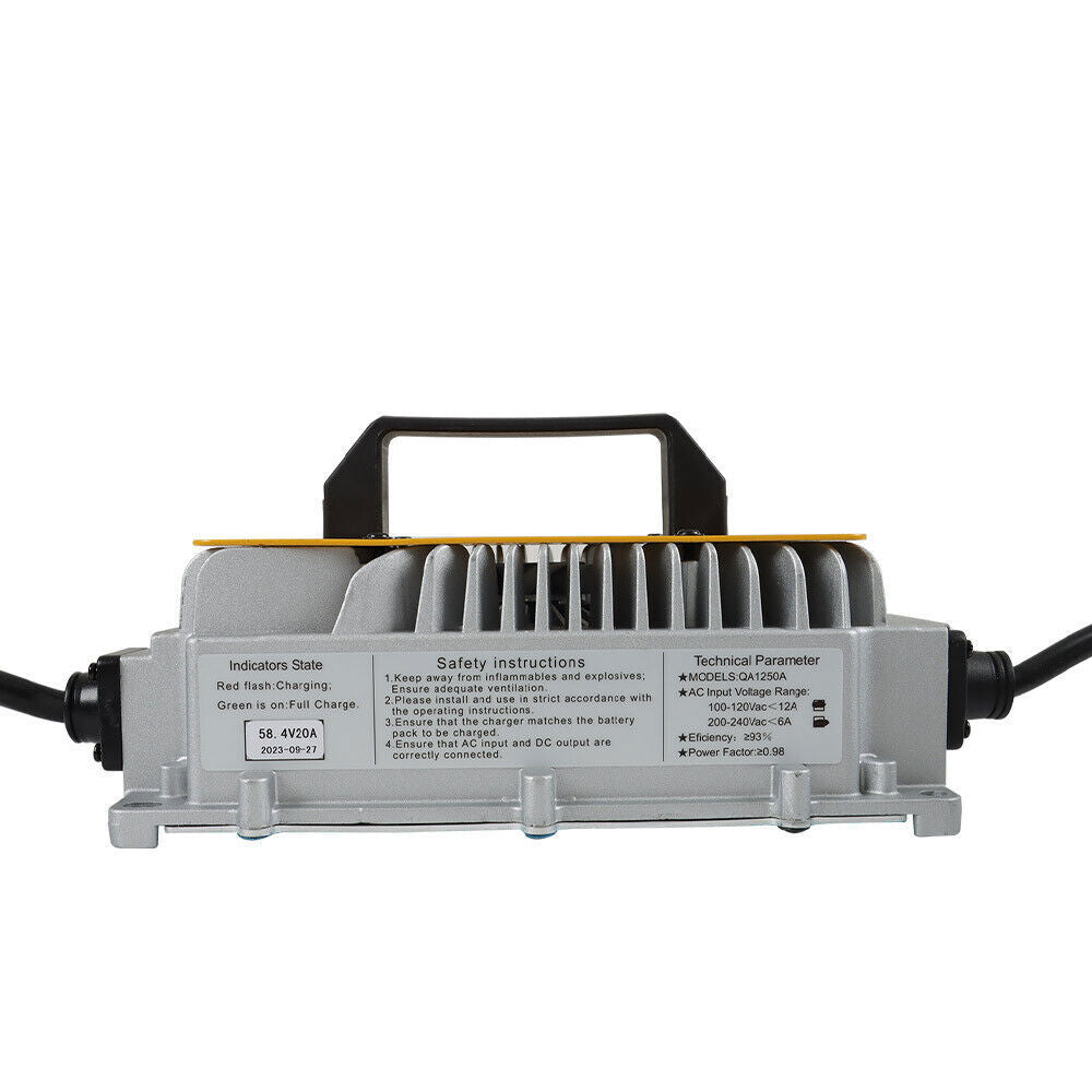 Golf Carts Lithium IP67 Battery Charger 58.4V 18A For EZGO TXT/RXV Models