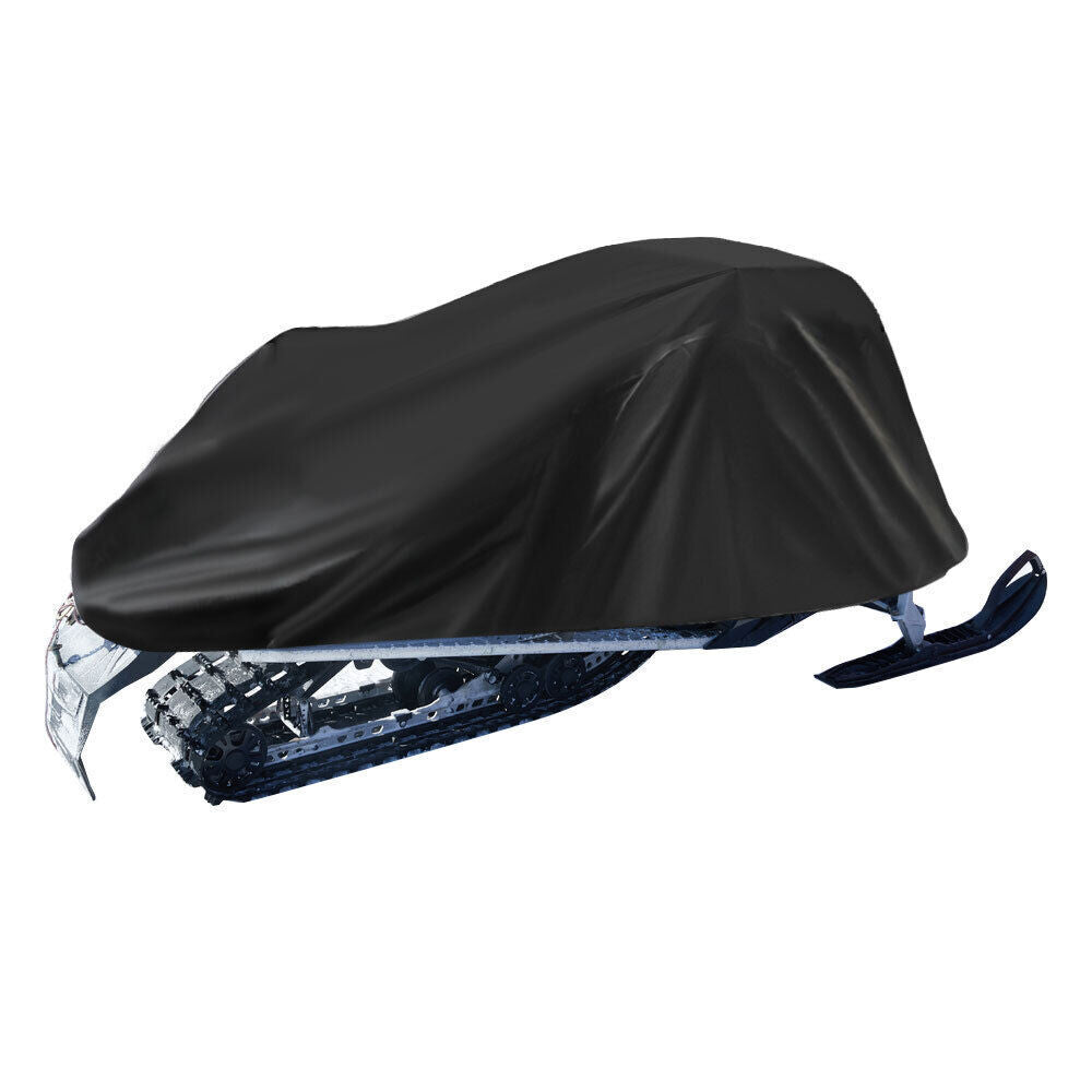 Heavy Duty Trailerable Sled Storage Cover fit for Snowmobile up to 90" L black