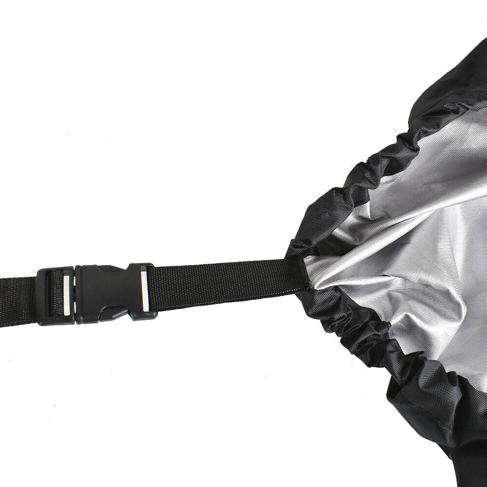 Heavy Duty Trailerable Sled Storage Cover fit for Snowmobile up to 90" L black