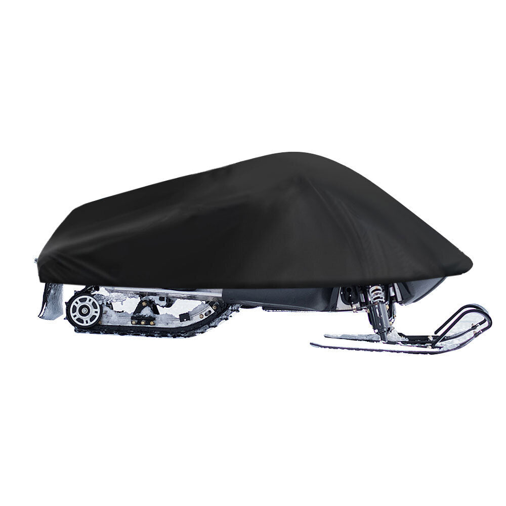Heavy Duty Trailerable Sled Storage Cover fit for Snowmobile up to 90" L black