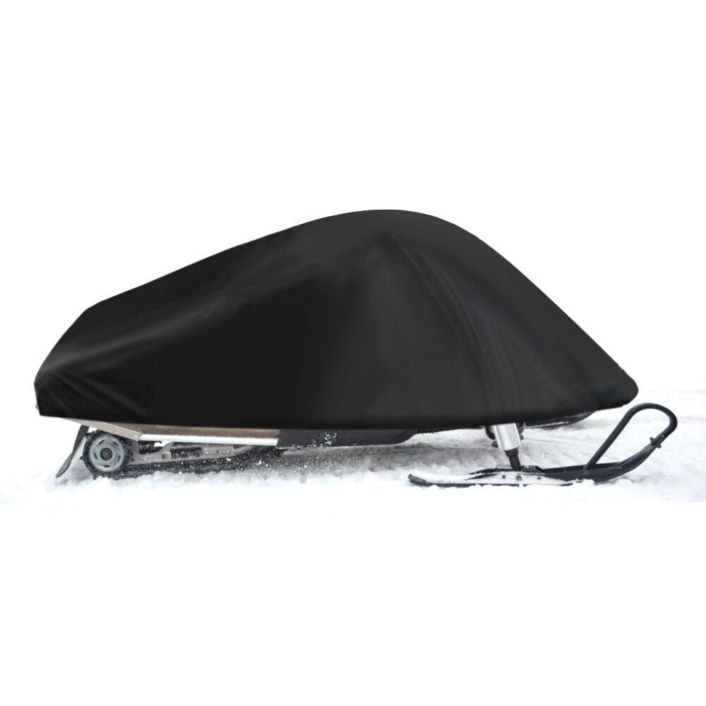 Heavy Duty Trailerable Sled Storage Cover fit for Snowmobile up to 90" L black