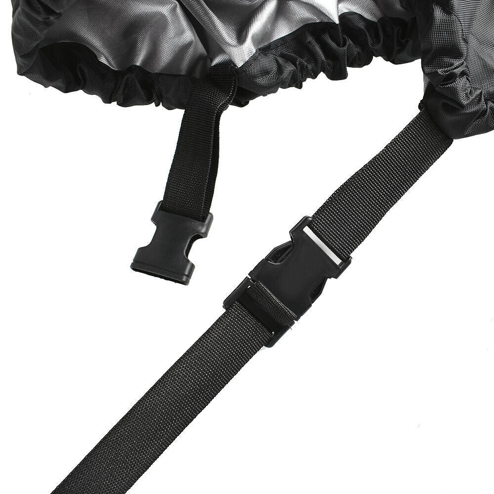 Heavy Duty Trailerable Sled Storage Cover fit for Snowmobile up to 90" L black