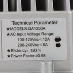 Golf Cart 48V 17A Battery Charger Set For Club Car DS/Precedent 3-Pin Round Plug