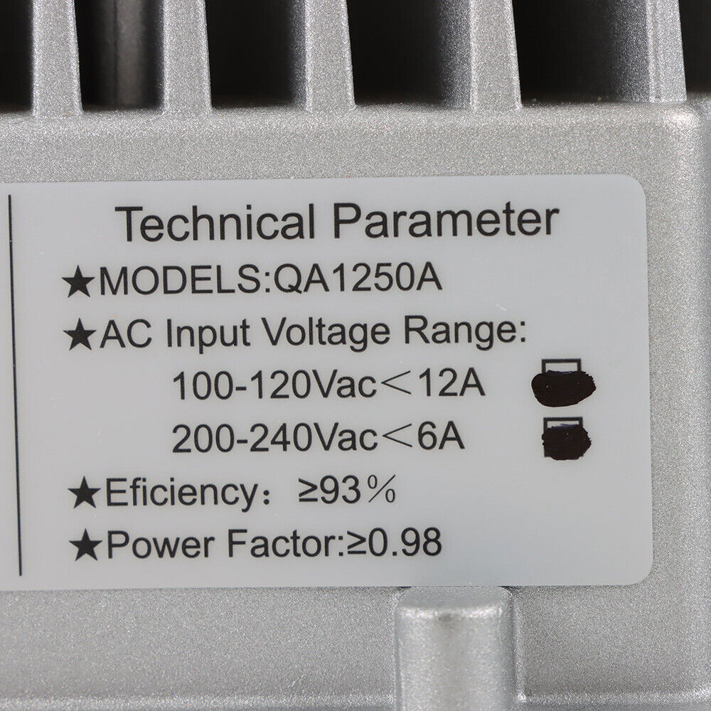 Golf Cart 48V 17A Battery Charger Set For Club Car DS/Precedent 3-Pin Round Plug