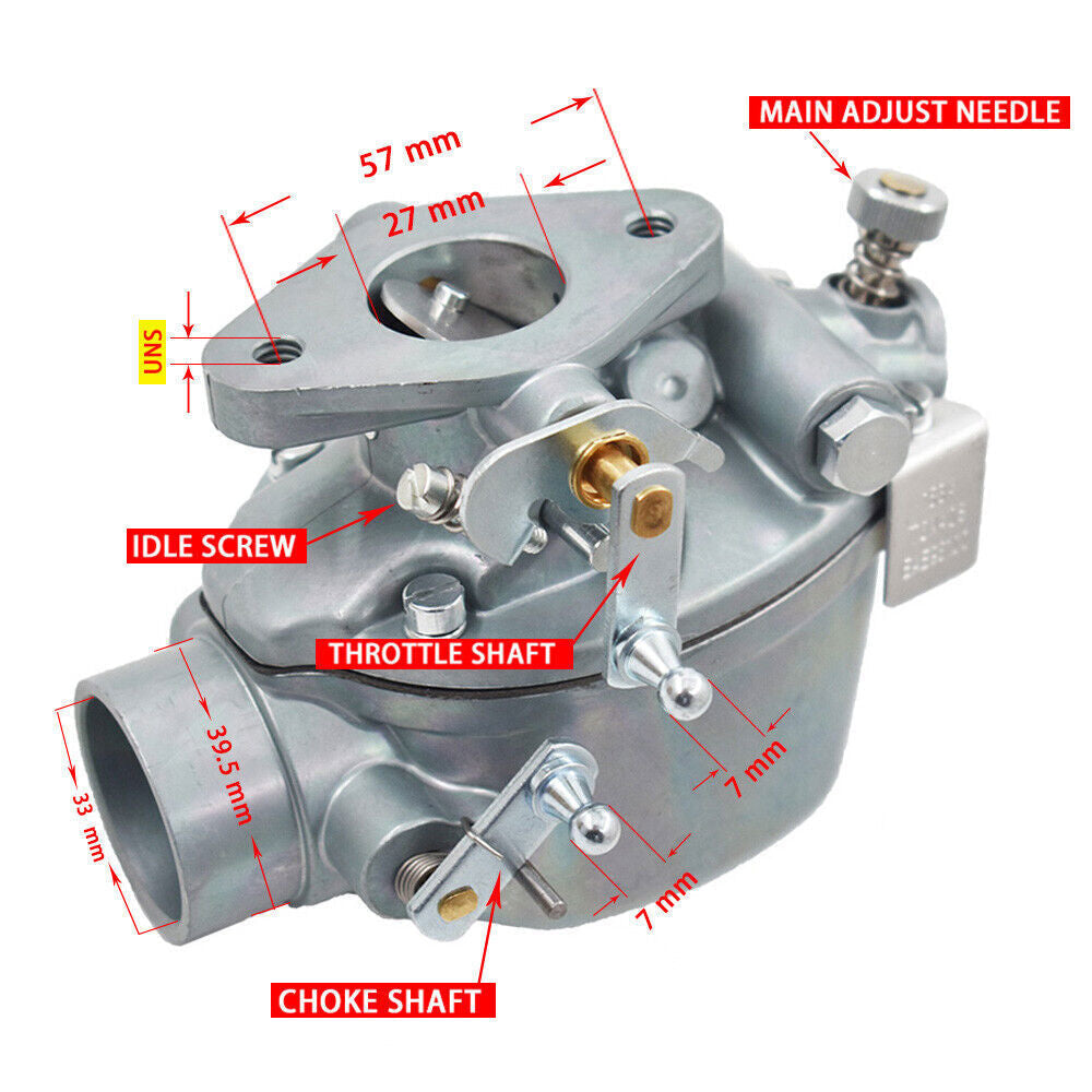 Marvel Schebler Carburetor Carb EAE9510C For Ford Tractor Jubilee 600 700 TSX428