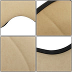 Beige Front Seat Back Cushion Set For Club Car Precedent 2004-Up #1025032-21