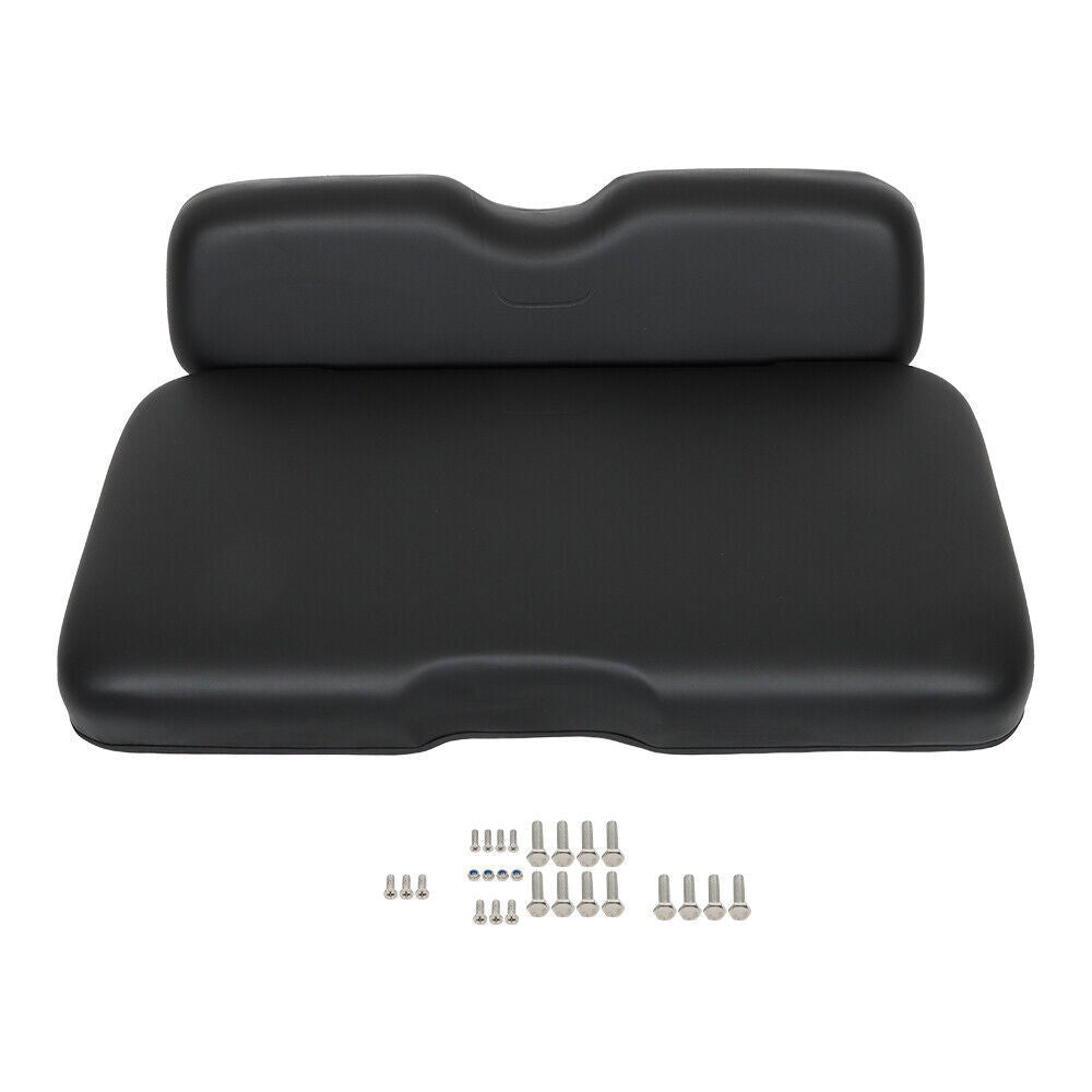 Golf Front Seat Cushion Set For E-Z-GO RXV, Freedom RXV 2008-Up Models Black