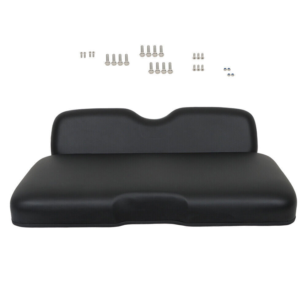 Golf Front Seat Cushion Set For E-Z-GO RXV, Freedom RXV 2008-Up Models Black