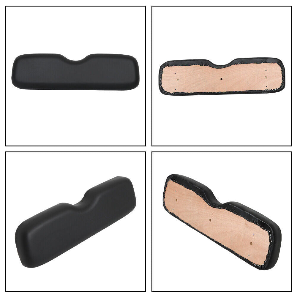 Golf Front Seat Cushion Set For E-Z-GO RXV, Freedom RXV 2008-Up Models Black