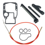New Shift Cable Kit & Adjustment Tools Gasket Set for OMC Cobra 987661