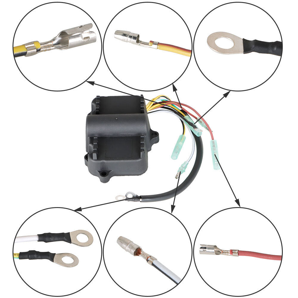 339-7452A19 Switch Box CDI Power Pack For Mercury Outboard 18-5777 339-7452A15