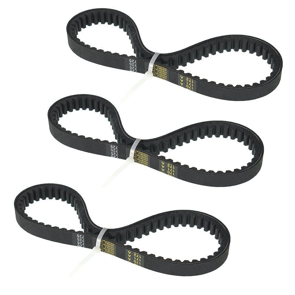 Go Kart Drive Belt 725 Fit for 30 Series torque converter- 3pc SET (3 belts)