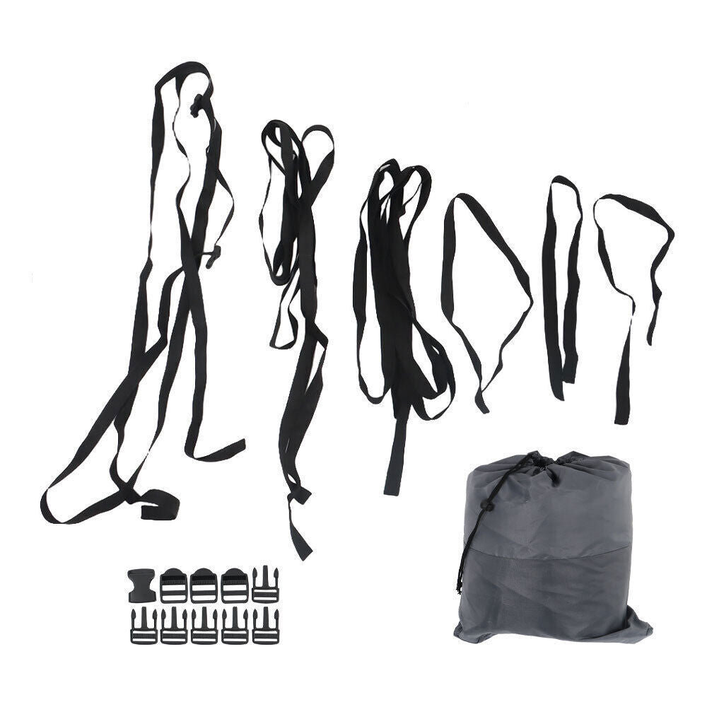 21-24ft Heavy Duty Trailerable Waterproof Boat Cover Fishing Ski Beam Gray