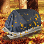 21-24ft Heavy Duty Trailerable Waterproof Boat Cover Fishing Ski Beam Gray
