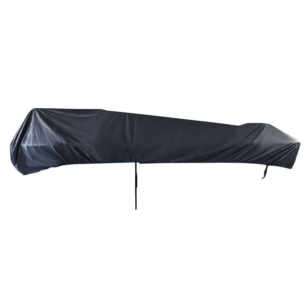 21-24ft Heavy Duty Trailerable Waterproof Boat Cover Fishing Ski Beam Gray
