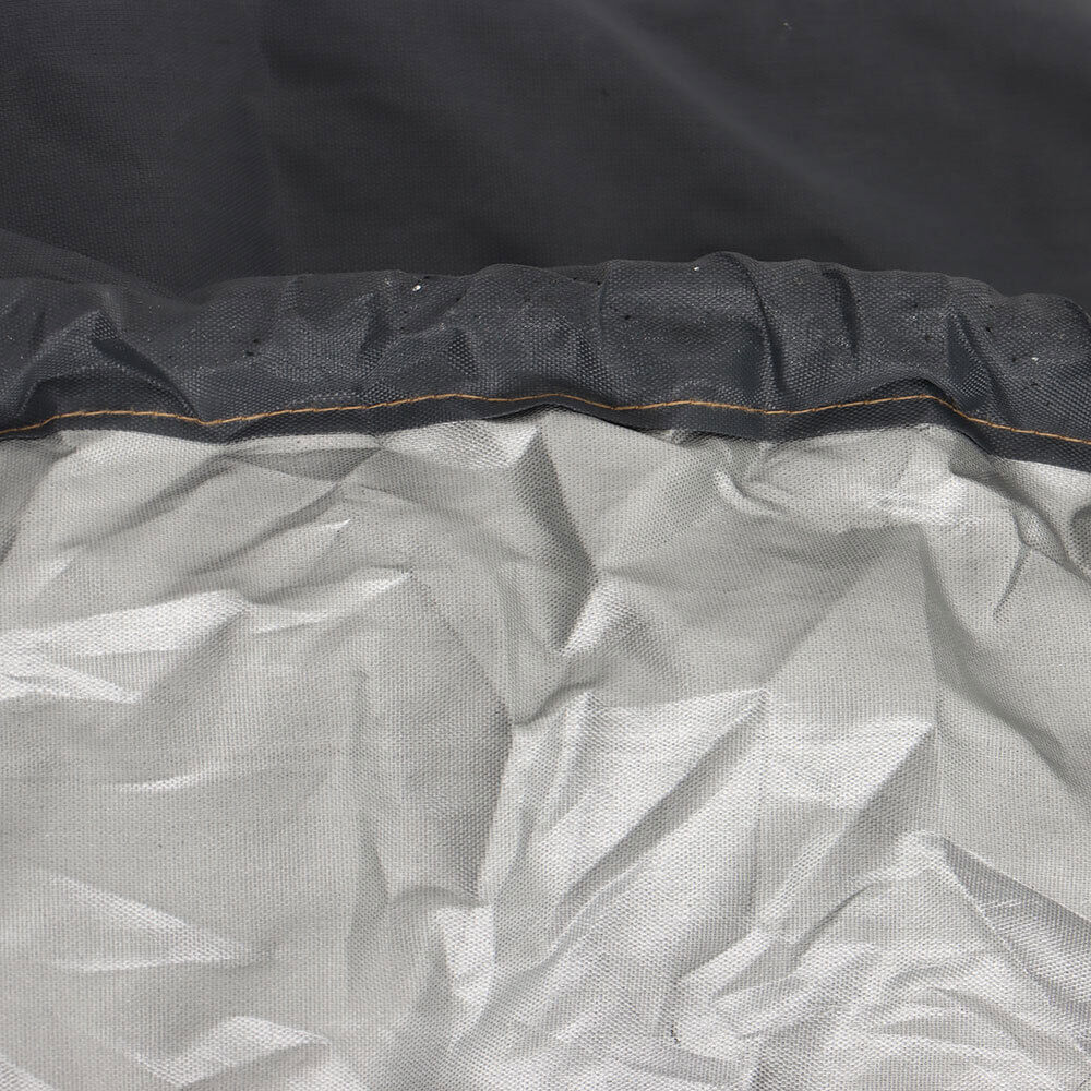 21-24ft Heavy Duty Trailerable Waterproof Boat Cover Fishing Ski Beam Gray