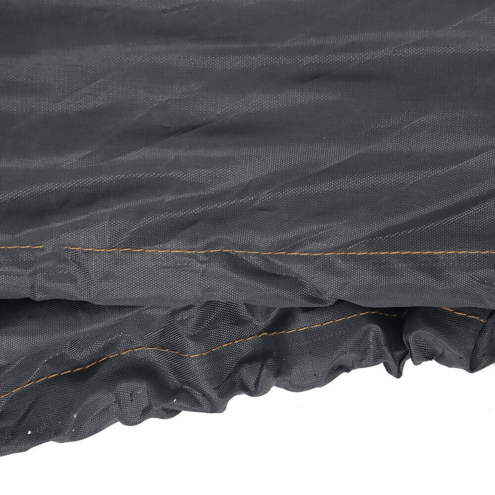 21-24ft Heavy Duty Trailerable Waterproof Boat Cover Fishing Ski Beam Gray