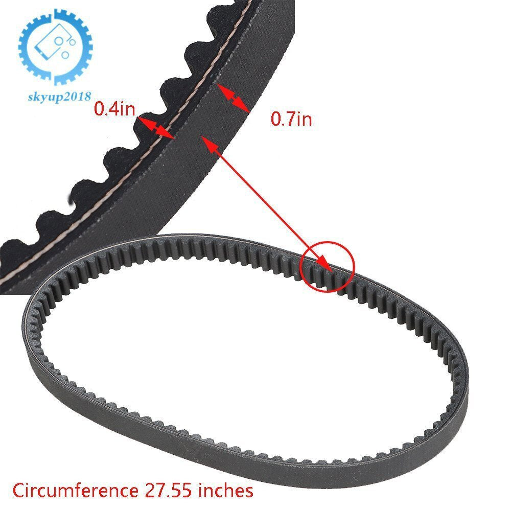 2×Go Kart Torque Converter Belt For Comet203597 203597A 203597B 203597C 30Series