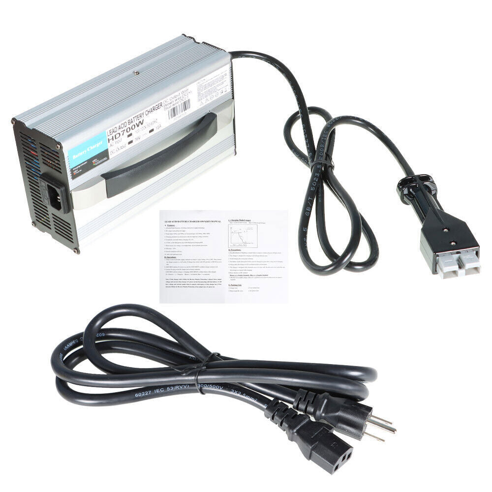 Fit For EZGO Marathon Golf Cart 36V 15A MODZ Battery Charger SB50 Handle