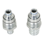 Male & Female Flat Face Coupler Kit 7246802 7246799 For Bobcat S450-S770 T450