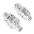 Male & Female Flat Face Coupler Kit 7246802 7246799 For Bobcat S450-S770 T450