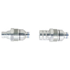 Male & Female Flat Face Coupler Kit 7246802 7246799 For Bobcat S450-S770 T450