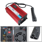 New 48 V 12A  "Triangle" 3 Pin Style Plug Golf Cart Charger For EZGO RXV & TXT