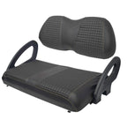 For Club Car Precedent Front Seat Cover Kit Black Golf Carts-No Stapler Required