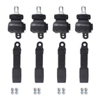 For EZGO/Yamaha/Club Car Golf Cart 42" Seat Belts with Buckles Retractable