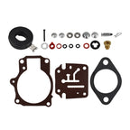 3 x Carburetor Carb Rebuild Repair Kit w/ Float For Johnson Evinrude 28 30 35 HP