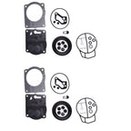 2X Carburetor Rebuild Kit 451469 for Sea Doo Sbni Dual 947 951 XP RX GSX GTX