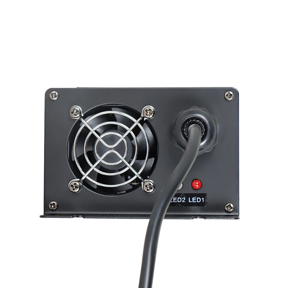 48Volt 10Amp Round 3-Pin Plug Charger with OBC bypass For Club Car Golf Cart