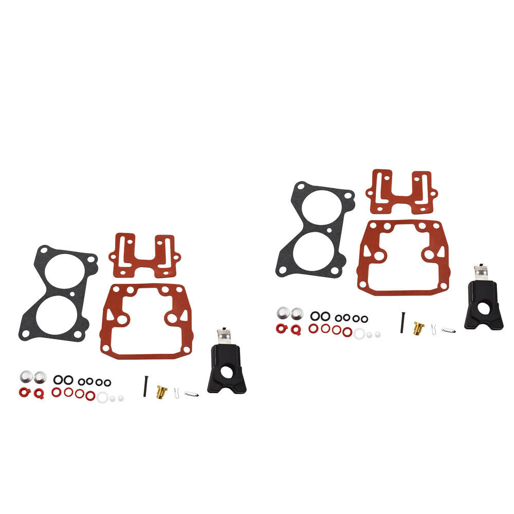 2x Carburetor Rebuild Kit for Johnson Evinrude V4 85 90 100 115 125 140 HP USA