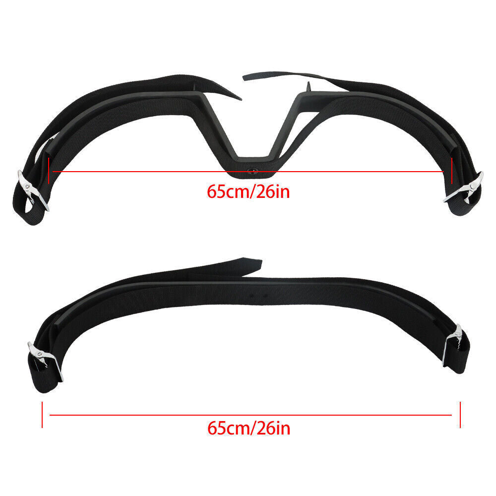 For Club Car E-Z-Go Yamaha Golf Rear Seat Golf Bag Holder Universal Attachment
