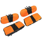 Set Of 4 Seat Covers Front&Rear For Yamaha Drive/Drive 2 2007+ Golf Cart-Orange