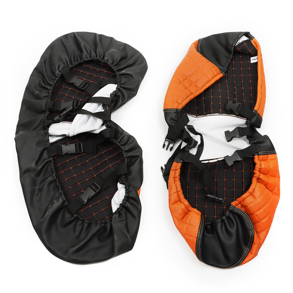 Set Of 4 Seat Covers Front&Rear For Yamaha Drive/Drive 2 2007+ Golf Cart-Orange
