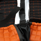 Set Of 4 Seat Covers Front&Rear For Yamaha Drive/Drive 2 2007+ Golf Cart-Orange