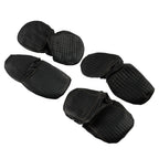 4Pcs Golf Carts Seat Covers Front & Rear For Yamaha Drive/Drive 2 2007-Up Black