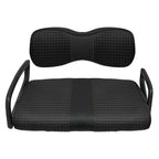 4Pcs Golf Carts Seat Covers Front & Rear For Yamaha Drive/Drive 2 2007-Up Black