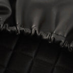 4Pcs Golf Carts Seat Covers Front & Rear For Yamaha Drive/Drive 2 2007-Up Black