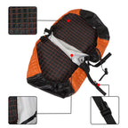 Orange Front & Rear Seat Covers Fits For Club Car Precedent Golf Carts 2004-Up