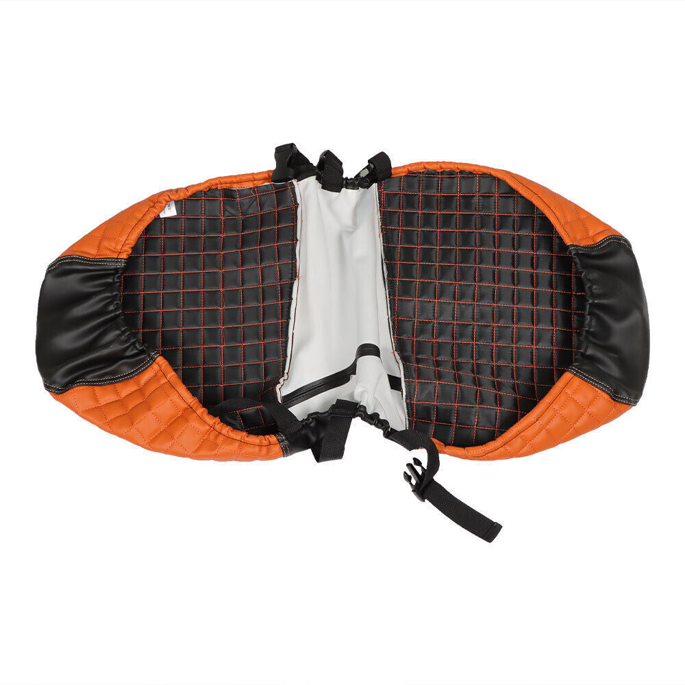 Orange Front & Rear Seat Covers Fits For Club Car Precedent Golf Carts 2004-Up