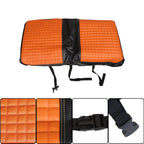 Orange Front & Rear Seat Covers Fits For Club Car Precedent Golf Carts 2004-Up
