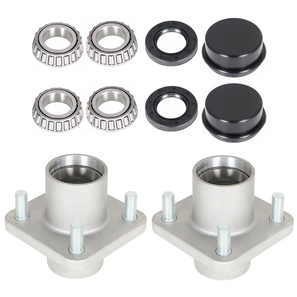 2× Wheel Hub For EZGO Front Hub Assembly TXT/ Medalist G/E Golf Cart 1976-2001.5