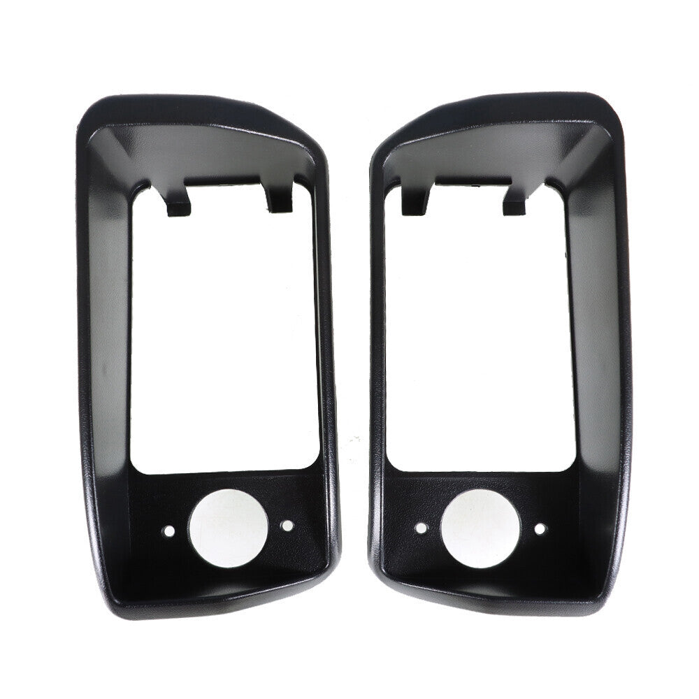 Black Headlight Bezels Driver #1016880 1016879 For 1993-UPClub Car Golf Cart DS