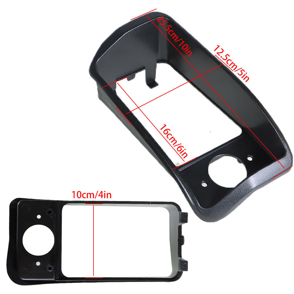 Black Headlight Bezels Driver #1016880 1016879 For 1993-UPClub Car Golf Cart DS